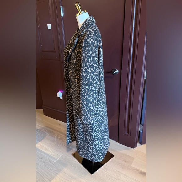Animal Print Coat - Picture 3 of 6